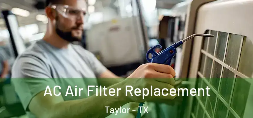  AC Air Filter Replacement Taylor - TX